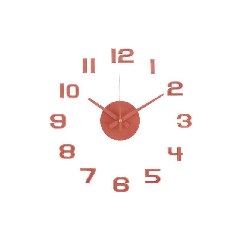 Wall Clock, Red