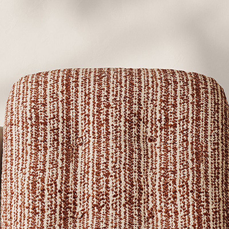 Snowflake velvet and down rocking chair