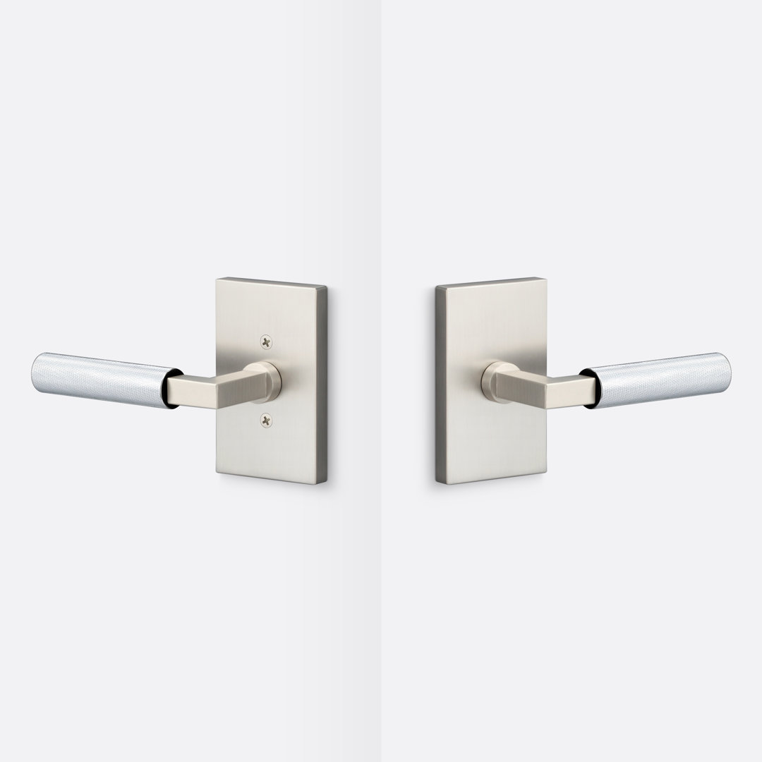Levanto Passage Rosette, Knurled Grip Sure-Loc Hardware Lever 