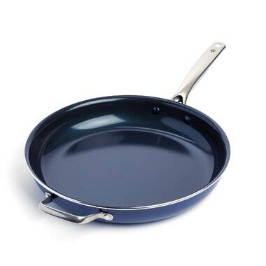 BergHOFF Graphite Non-Stick Ceramic Omelet Pan 10, Sustainable Recycled Material 3950480