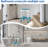 360° Shower Chair Shower Bench 11.6"x21" 6-Hight Adjustable with Shelf for Bathroom and Spa