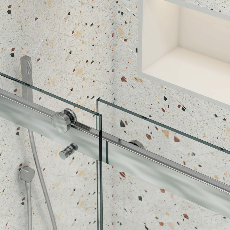 Portes de douche, Chrome