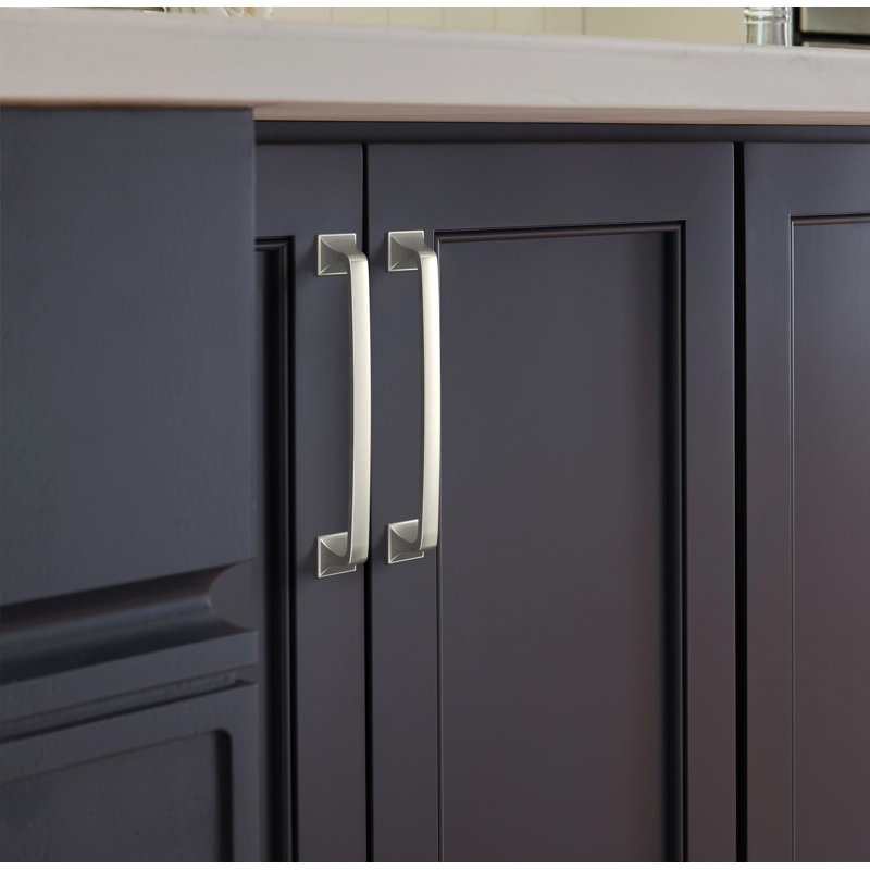 Ville Arch Pull, 6 5/16", Satin Nickel