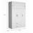 Tucson Modern Bedroom Armoire, with Two Drawers, Three Large Cabinet