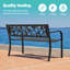 Banc d'extérieur en métal