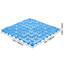 Carreaux de plancher de garage 12 "x 12" (drain)-65946032
