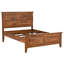 Très grand lit moderne en bois brun Terrill-116488116