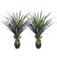 Plante agave artificielle 4 pi en pot de ciment noir | Faux agave, plante d'agave artificielle, grandes plantes artificielles d'extérieur, plante d'agave artificielle, plante d'agave, agave artificiel pour la décoration intérieure / extérieure (1 pièce)-2011063676