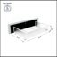 Lit plateforme tapissier grand avec rangement Anda
