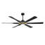 Ventilateur de plafond d'intérieur à 6 pales 68 "/ 78" avec télécommande et éclairage -1346581183-1353554871