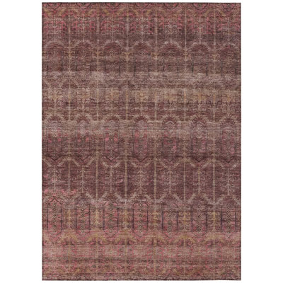 Machine Washable Indoor/Outdoor Chantille ACN2728 Modern Rug
