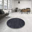 Tapis de zone noire contemporaine-628522669