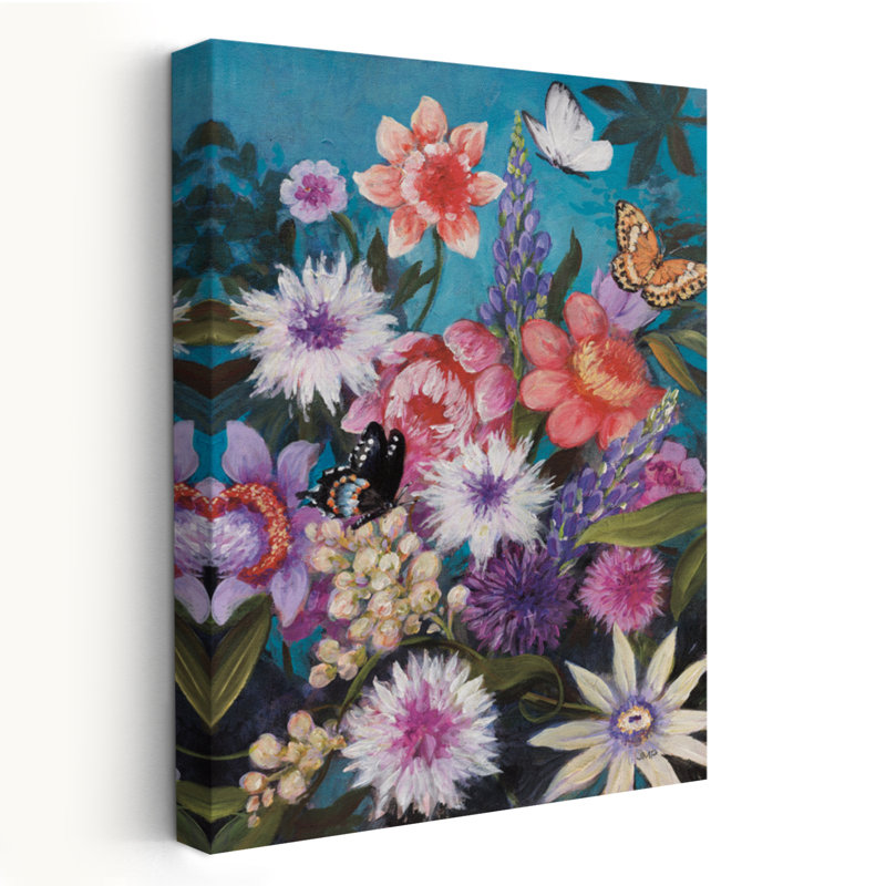 Butterfly Garden Delight, H 24 po x l 16 po