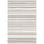 Tapis rectangulaire gris en polyester tissé à la machine Abla-1184655970