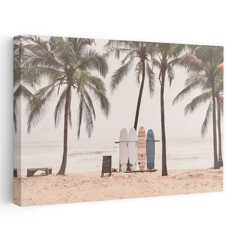 Art mural contemporain The Boards, H 40 po x l 60 po
