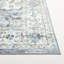 Tapis oriental en polyester tissé à la machine en gris clair / beige Lonon-153885487
