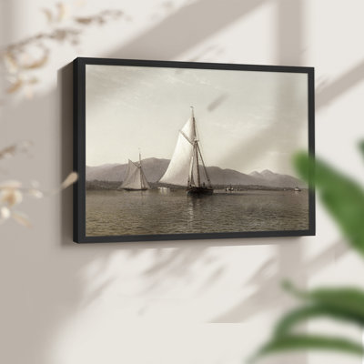 Motifs nautiques rétro - Lxxiv - reproduction encadrée