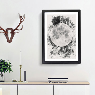 The Beauty of the Moon - Picture Frame Graphic Art