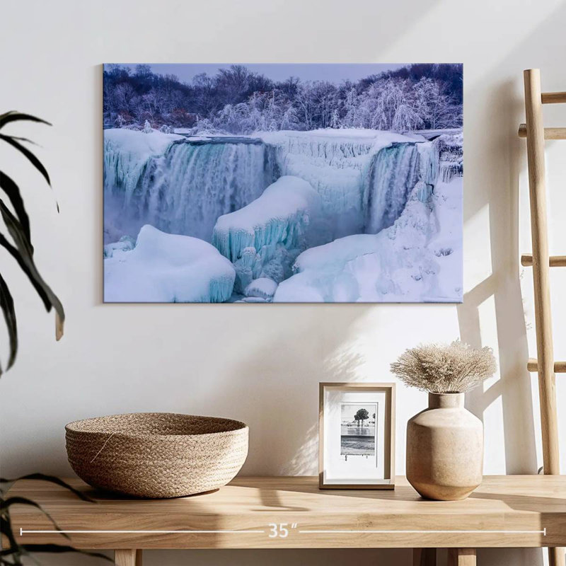 Alvord Frozen Niagara Falls, H 16 po x l 24 po