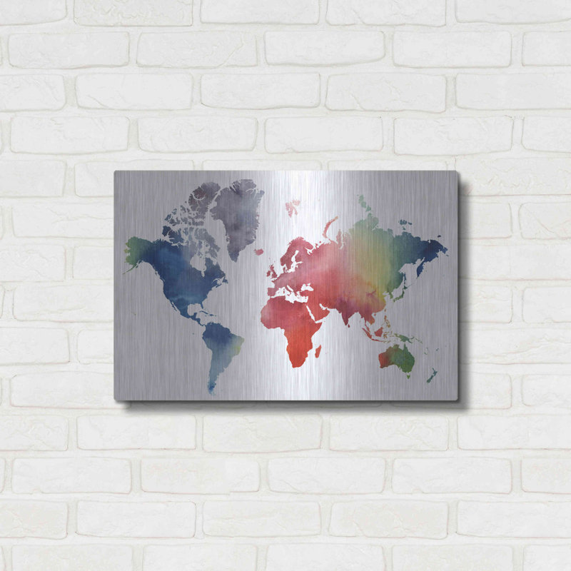«Rainbow World» par Grace Popp, H 16 po x l 24 po