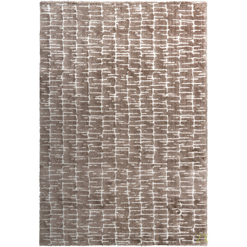 Tapis en polyester recyclé Nina Genesis, Rectangulaire 7 pi 10 po x 10 pi