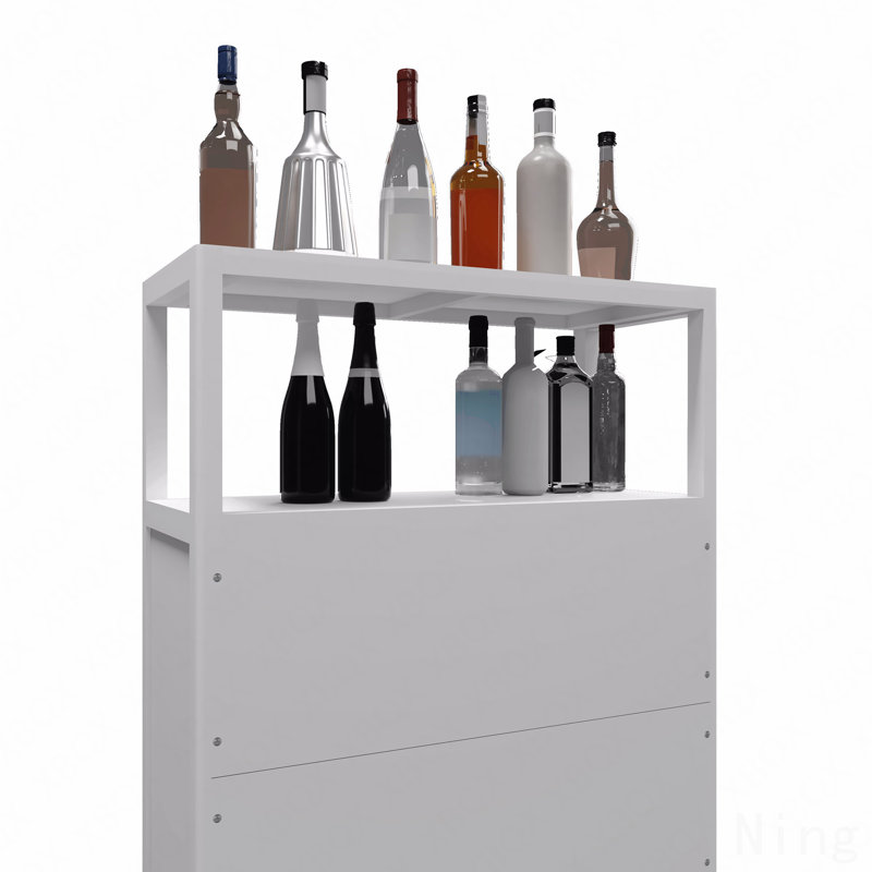 Meuble de rangement grande capacité en bambou