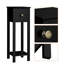25 cm W Bedside Table