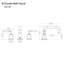 ElDorado Widespread Bathroom Faucet with Drain Assembly-893873512