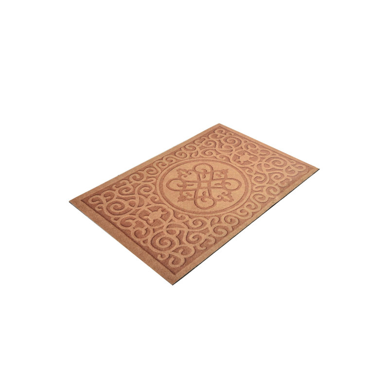 Durable PVC Doormat, Non-Slip Underside, 15.7 x 23.6 inches | 100% PVC Material, Machine Washable at 86°F | Perfect for Indoor & Outdoor Use, Easy to Clean, Stylish & Functional Welcome Mat