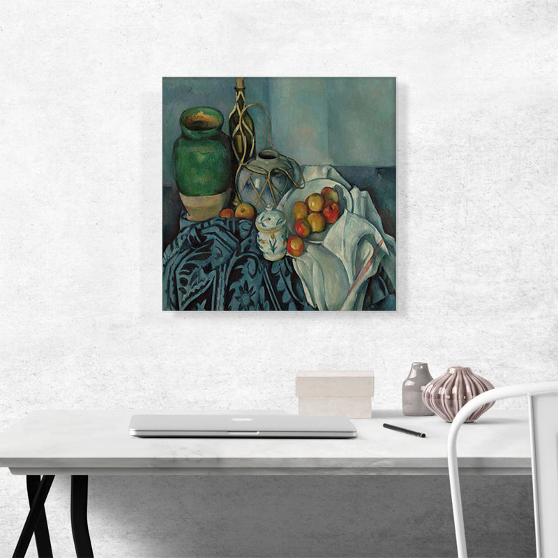 Nature morte aux pommes - 1894, H 18 po x l 18 po x P 0,75 po