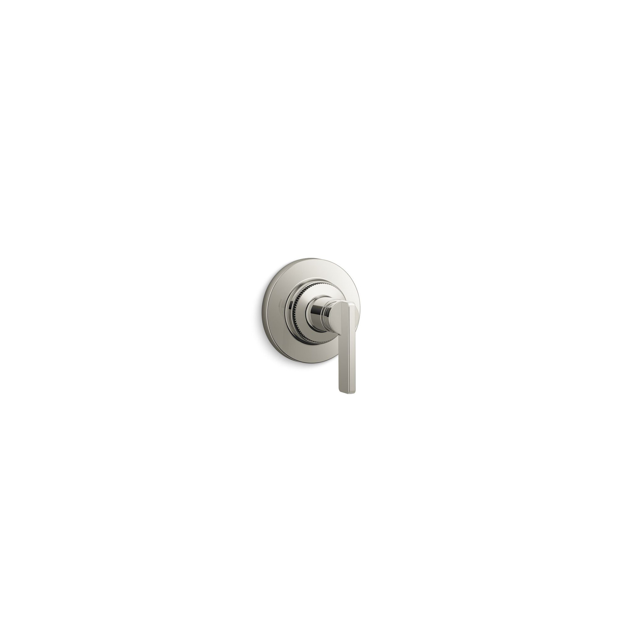Castia by Studio McGee Mastershower Transfer Valve Trim with Lever Handle, Vibrant Polished Nickel