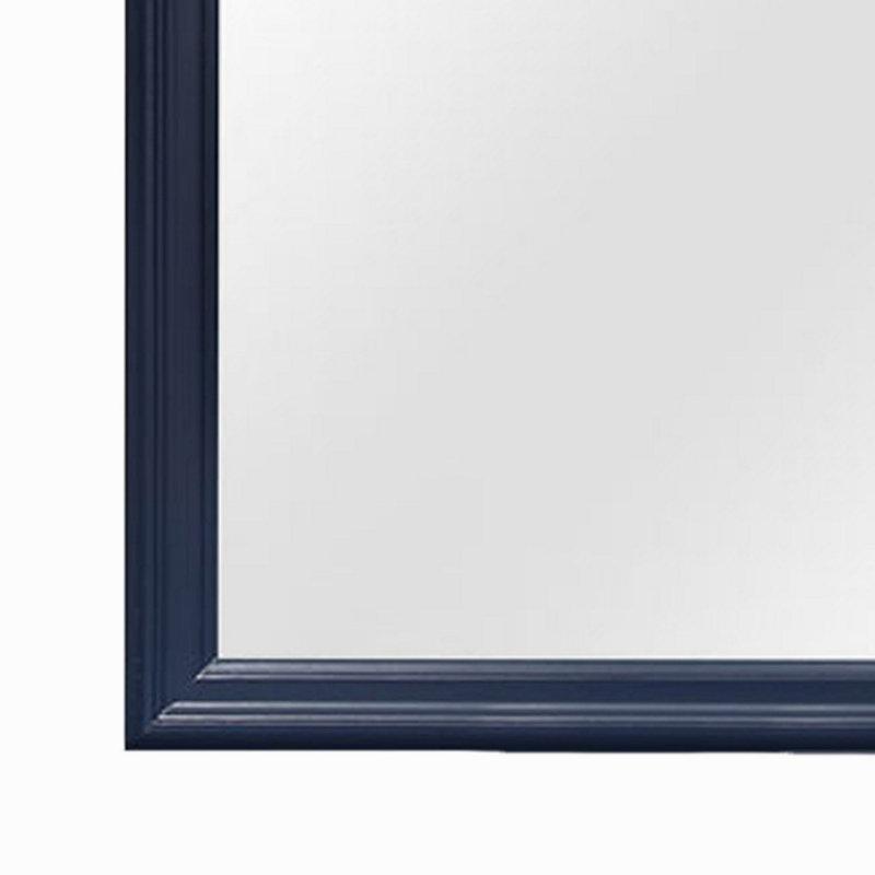 Miroir bleu Charleston, Bleu