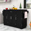 Buffet buffet avec 4 portes, 1 tiroir, tablettes réglables et tringle-978271368