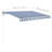 VidaXL Polyester Cover Retractable Patio Awning-99455887-99455889