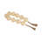 Decorative Swirled Beads with Tassels for Home Decor - Coastal Garland for Office, Desks, and Living Room Decoration - Ivory-869468753-861759112