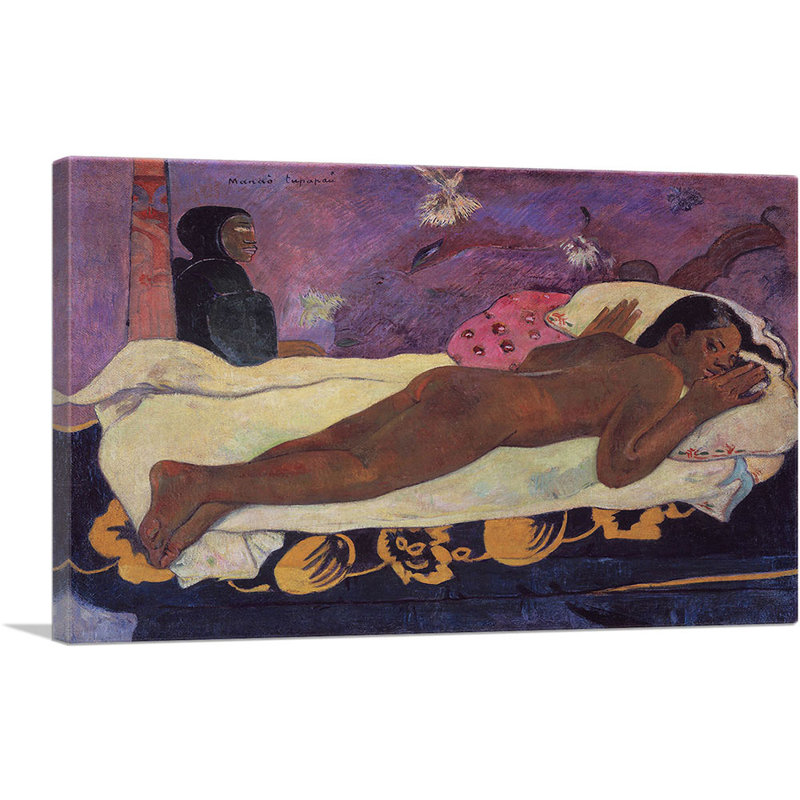 «The Spirit Of The Dead Keeps», 1892 - reproduction, H 12 po x l 18 po x 1,5 po