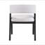 Ensemble de salle à manger de luxe 7 pièces grande table extensible et 6 chaises d'appoint rembourrées avec dossier incurvé de haute qualité