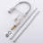 Contemporary Kitchen Sink Faucet With Pull Down , Brushed Nickel, 360 Rotation, Easy Handling Nickel Ideal For Use