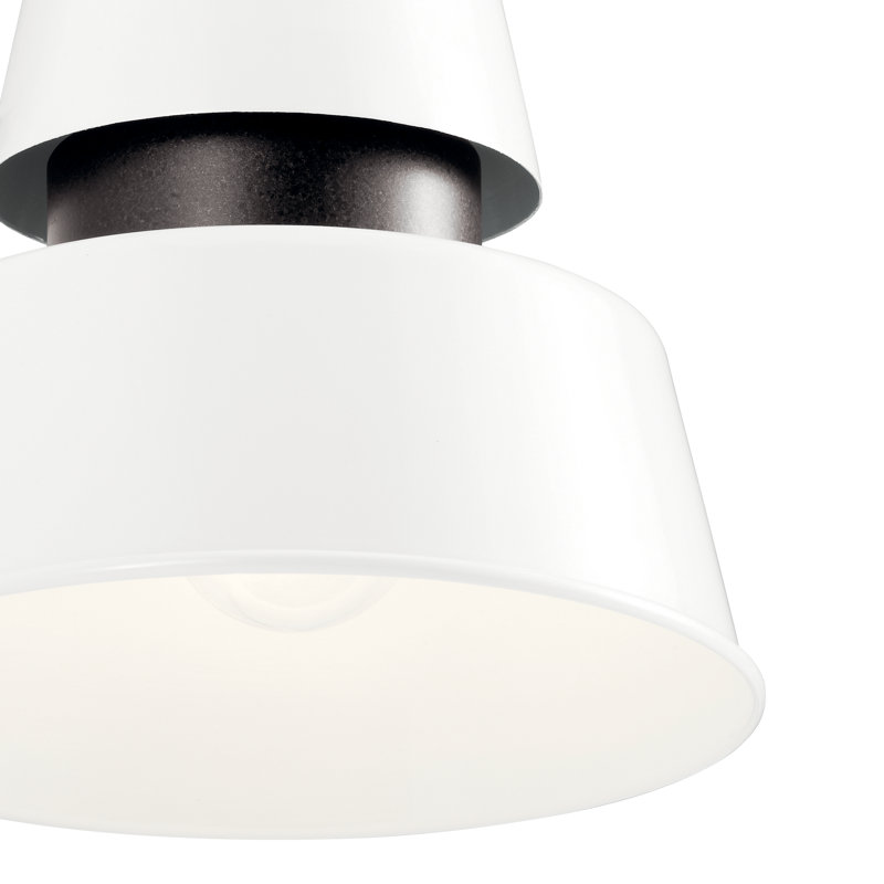 Mur d'extérieur 1L Catherene, Blanc, H 13 po x l 9 po x P 10,25 po