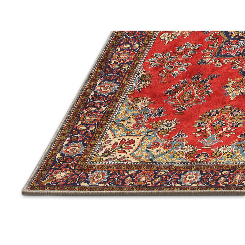Tapis traditionnel gris clair Irmchen, Rectangle 8 pi x 10 pi