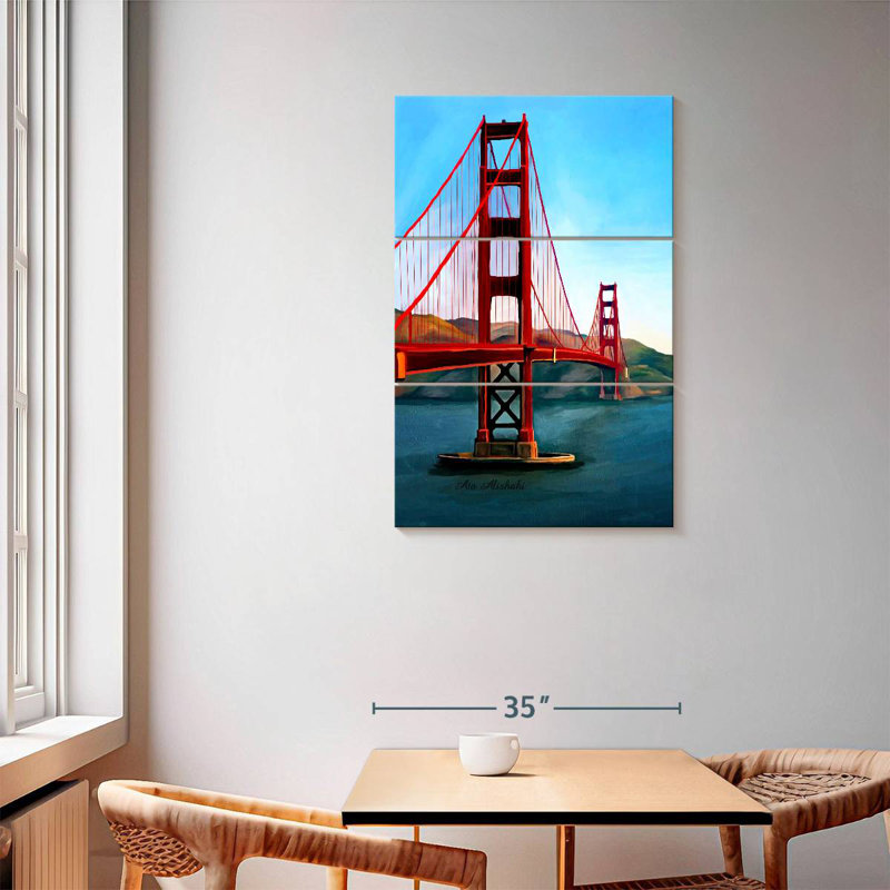 Nicci Golden Gate Bridge, 57'' H x 36'' W