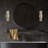 Dela Solid Brass Armed Sconce-1221956913