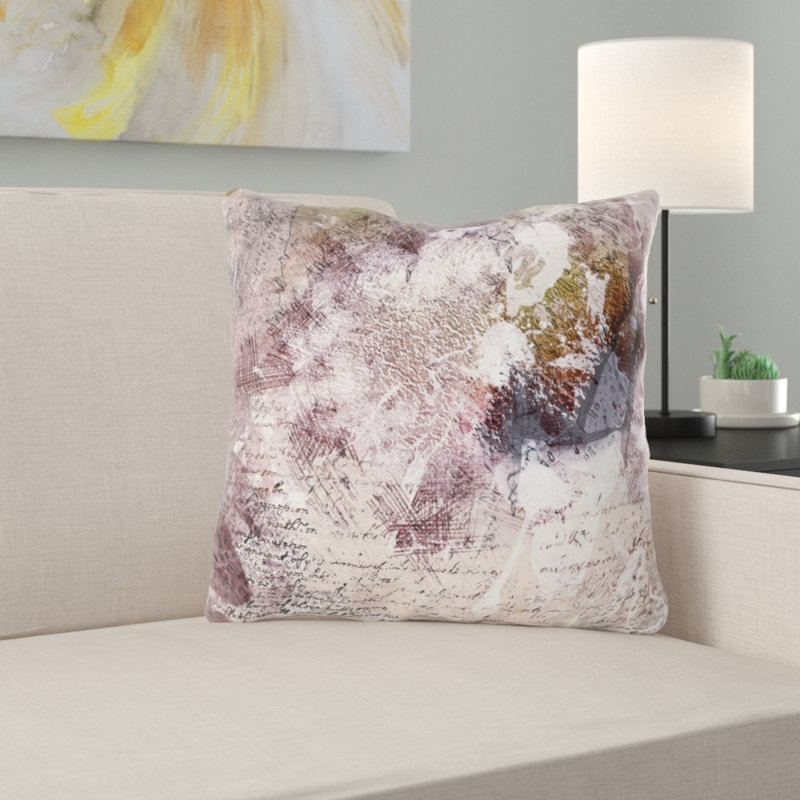 Coussin décoratif Melchor, Intérieur, Microsuède