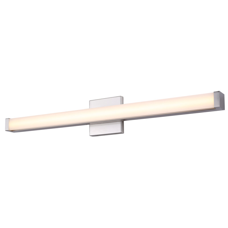 Nosar 1 Light Integrated LED Vanity, Brushed Nickel