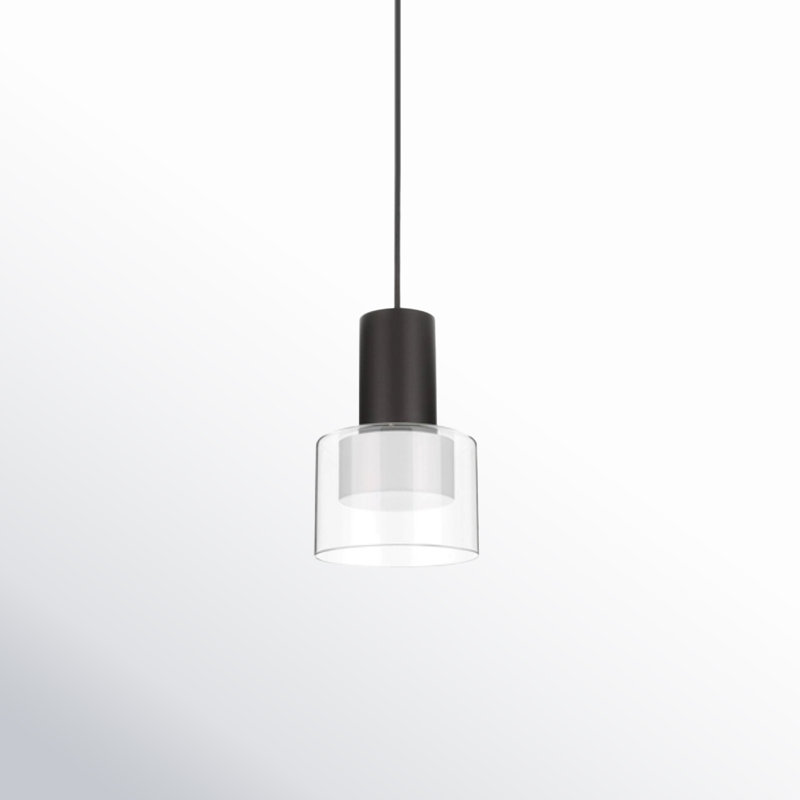 Casey 1 - Light Black Single Pendant