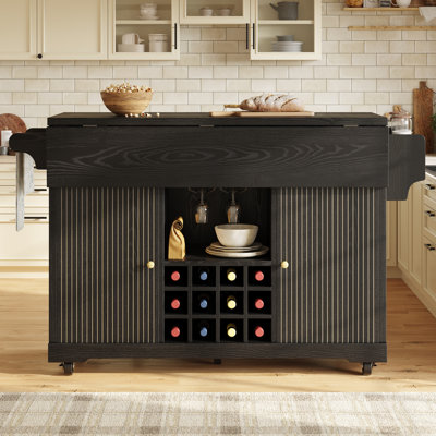 142.5 cm W Kitchen Island with Top