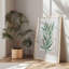 Imprimé «Green Leaf Impressions II»-1165079864-1165079811