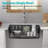 30" L x 19" W Undermount Granite Composite Kitchen Sink Single Bowl Quartz Kitchen Sink Workstation-104924648