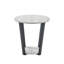 Table de bout ronde avec tablette Elysian-736837135-736837134