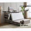 Lit armoire avec rangement, grand lit, matelas en mousse pliable et tiroirs surdimensionnés, lit escamotable, ensemble de prises et ports USB, lit escamotable pliant peu encombrant-1280160356
